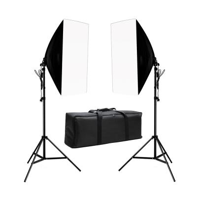 China Durable Photographic Equipment With 155w Led Bulb Outdoor Photography Softbox Kit for sale