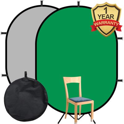 China High Quality Waterproof Foldable Green Backdrop for Photography and Shooting Solid Color Video Background for sale