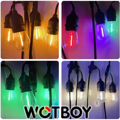 China Commercial Wedding Light Bulb E26 LED String Light Wedding Use Light Romantic for sale