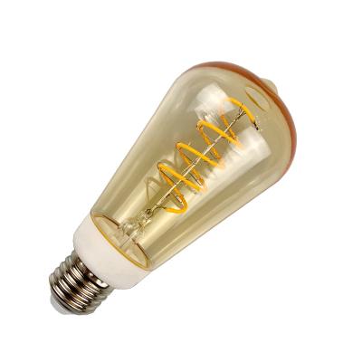 China LANDSCAPE High Quality Durable Using Various Incandescent Outdoor Use Led Light Bulbs ST64 PC Light Bulbs for sale