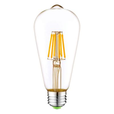 China LANDSCAPE Lighting Durable Using Various Use Incandescent Led Light Bulbs ST64 PC Edison Bulbs for sale