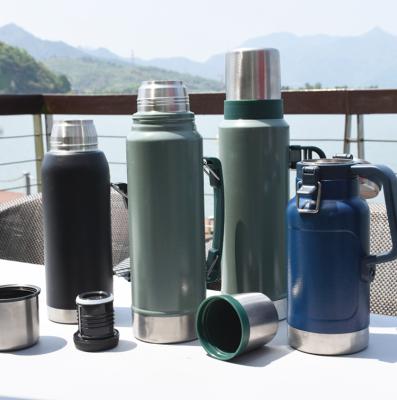 China Double Wall Mug Disposable Beer Cup With Opener 473ml Fitness Water Bottle 18/8SS Stainless Steel Vacuum Bottle for sale