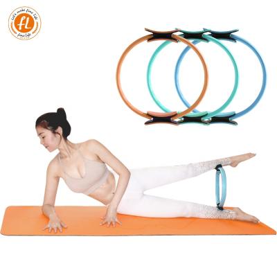 China Finelife Pilates Circle Fitness Durable Exercise Yoga Magic Circle Ring With Custom Logo for sale