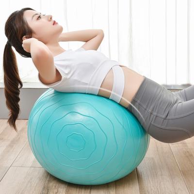 China Anti-shatter Yoga Ball Customized Stability Non-Toxic Tasteless Therapy Fitness Exercise PVC Yoga Ball Wholesale for sale