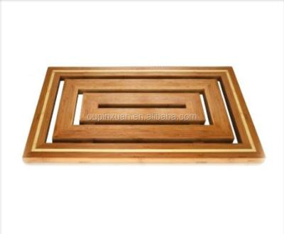 China Sustainable Bamboo Floor Bath Mat And Shower Mat Bathroom Bamboo Mat Wholesale for sale