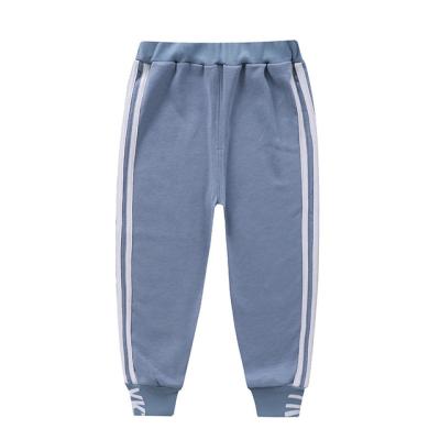 China Anti-wrinkle factory price spring autumn boy girl sports pants kids outwear 100%cotton thermal pants baby long pants for sale