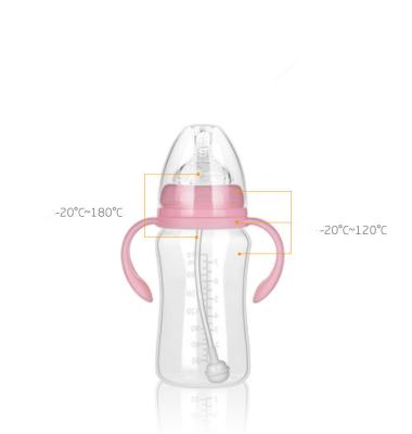 China HOT SALE 180/240/300ml BPA Free Plastic Bottles With Handle for sale