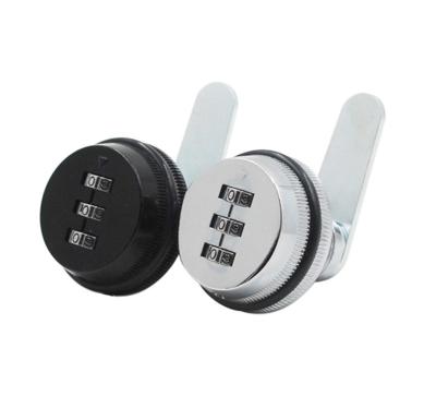 China Cabinet Door Cam Latch Lock 3 Digit Intelligent Password Combination for sale