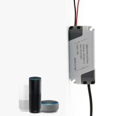 China Hot Sale High Efficiency Zigbee Smart Driver Sets Dimming CCT LED Small Size Smart Driver Work With Tuya Echo for sale