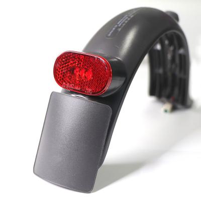 China For Replacement Or Repair MI Pro 2 Fender For Electric Scooter MI 1S Rear Fender Mudguard With Taillight Hook With License Plate for sale