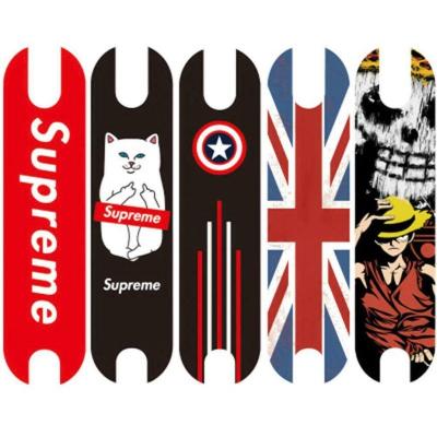 China Electric Scooter Footboard Protective Strip DIY Sticker Anti-skid Matte Pad Scooter Sticker For Mijia M365 Scooter for sale