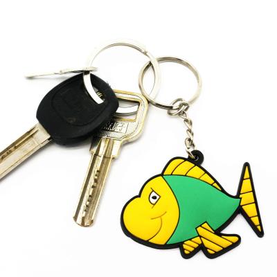 China Gifts 2021 Eco Friendly Free Samples No Minimum Customer Customized Eco-friendly ODM 2D 3D Stick Soft PVC Key Chain for sale