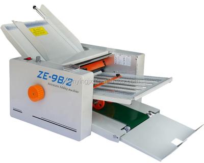 China ZE-9B/2 Automatic Commodities A4 Paper Leaflet Folding Machine for sale