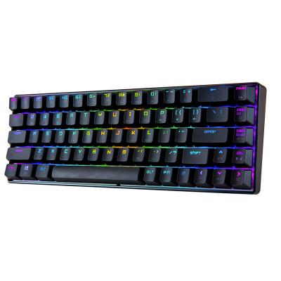 China Hot Selling 68 Games YPM Amazone Gaming Keys Red Switch Gaming Red Brown RGB mk14 Mechanical Keyboard for sale