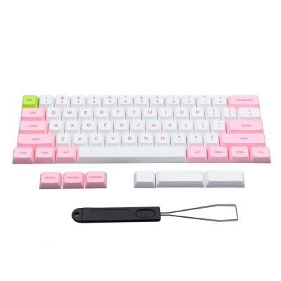 China 2021 YPM plug and play wholesale DIY sublimation customizable colorful keycaps for sale