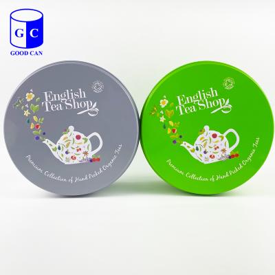 China Food Biscuit Tin Packing Box Cookie Metal Tin Can For Cookies for sale