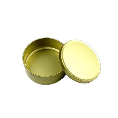 China 8 Ounce Recyclable Candle Tins Metal Tins For Candles Around Tin Packaging for sale