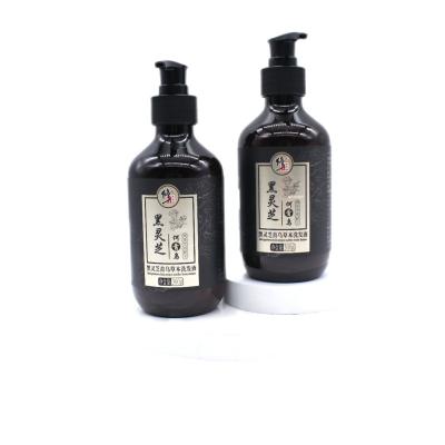 China Private Label Refreshing Nourishing Hair Loss Anti Growth Deep Cleansing Liquid Herbal Shampoo for sale