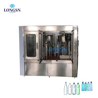 China High Precision Small Fill Level Mineral Water Filling Machine Factory Automatic Liquid 500ml Water Packing Filling Machine for sale