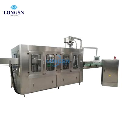 China High Efficiency Automatic Rotary 3 In 1 1000ml 1l 5 Liter Mineral Water Filling Machine for sale