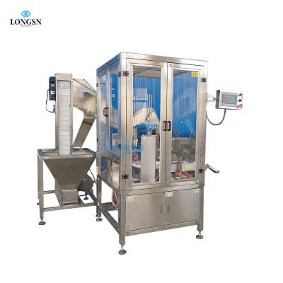 China High Efficient Cap Lining Machine Cap Wadding Lining Foil Inserting Machine for sale