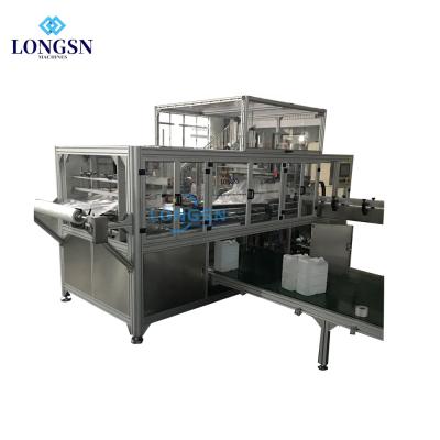 China Full Automatic Food Bottle Bagging Machine Empty Plastic Bottle Bagging Machinery for sale