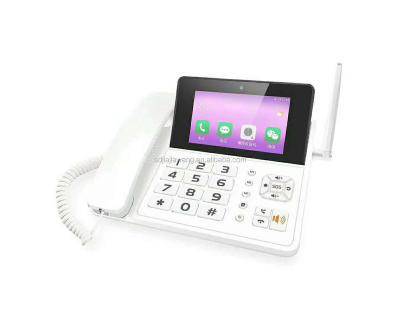 China 4G LTE Android Fixed Wireless Desk Phone with VoLTE WIFI BT and WIFI HOTSPOT FYQ for sale