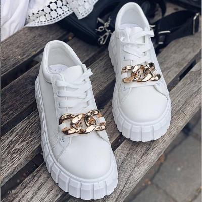 China Fashion Trend X492 Chain New Design Ladies Fashion Skateboarding Shoes Running Women Platform Shoes Sneakers 2021 for sale