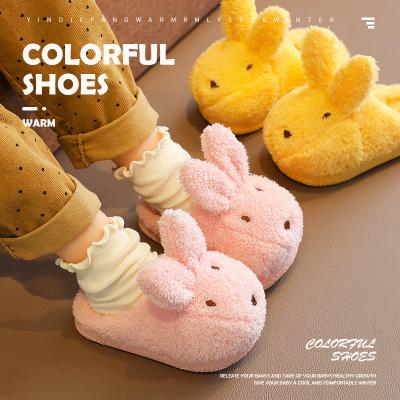 China 1TX88 Thermal Cute Rabbit Slippers For Kids New Arrivals Winter Wholesale Slippers For Kids for sale