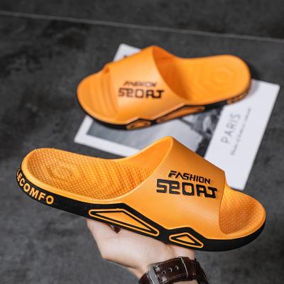 China Fashion Trend MMX332 High Quality Letter Printed Outdoor PVC Slides Slippers Beach Slippers for sale