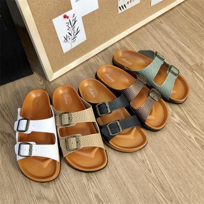 China Fashion Trend MMX396 High Quality Beach Slippers Sandals For Women And Ladies Logo Slippers Custom Made for sale