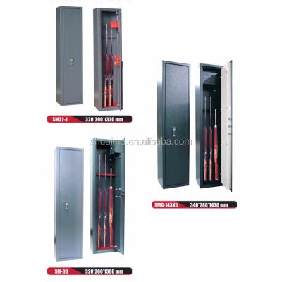 China Simple Design Steel Wholesale Mechanical Lock New Arrival 340*280*1430mm Long Gun Safe for sale