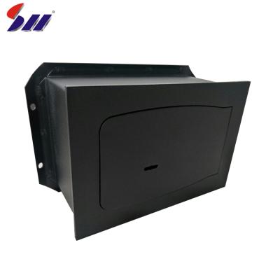 China Boxed Wall Or Floor OEM Powder-Coated Heavy Duty Steel Wall Mounted Mechanical Wall Safe For Hotel for sale