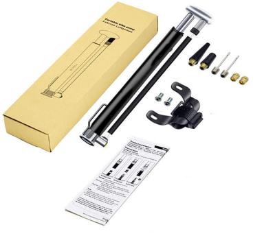 China Handife Portable Bike Pump, Mini High Pressure Bicycle Pump 210 PSI - Quick Fits Schrader/Presta/Woods Inflat Valve for sale