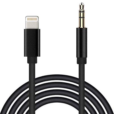 China Mobile Phone 3.5mm Stereo Plug-and-Play Cable Multimedia 3.5mm Adapter Audio Cables Plug-and-Play Stereo Adapter Audio Cable for sale