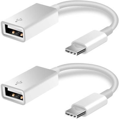 China IUSB Pro USB C to Type-C USB 2.0 Adapter Male OTG Cable Type C to USB A Female Adapter Compatible with Pro/Air for sale