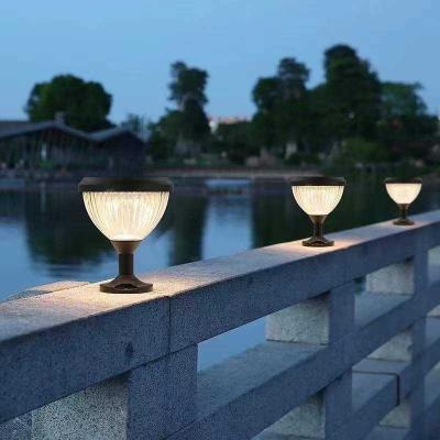 China Outdoor High quality aluminum garden light solar lights outdoor landscape waterproof led lamp for sale