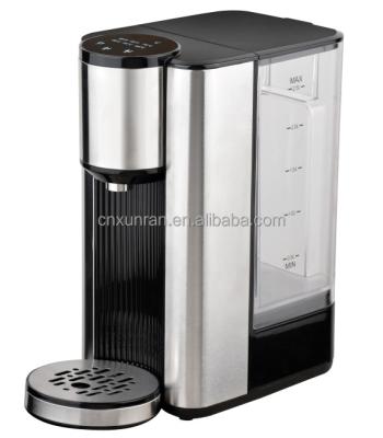 China Hotel 2.5 Liter Stainless Steel Electric Water Heater Smart Instant Water Dispenser for sale