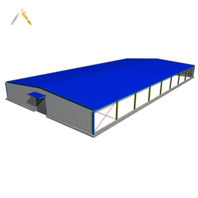 China High Quality Building of Hall Stage Detachable Steel Workshop Stable Structure for sale