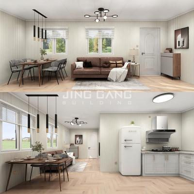 China JG Interior Designer Prefab Homes Luxury Contemporary Two Storey Modern Modular Prefab Bedroom For Living Office for sale