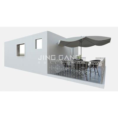 China Customized Modern Fast Easy Assemble Decoration Prefab Luxury Modern Container Modular House For Living for sale