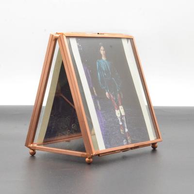 China Jewelery& Home& wedding& garden decoration wholesales custom empty glass transparent clear sublimation photo frame for sale