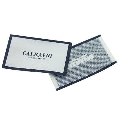 China Washable Fashion Custom Design Logo Brand Polyester Woven Label Maker for sale