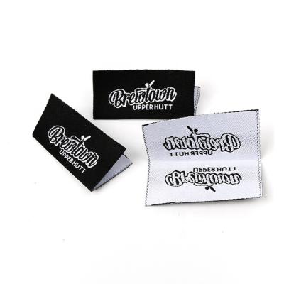 China Good Supplier Label Cheap Printed Woven Labels Garment Washable for sale