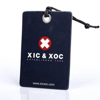 China Eco-Friendly Craft Paper Tag Punch Fancy Garment Hang Tags for sale