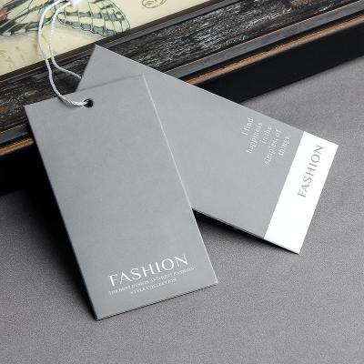 China Sustainable Customized Print Design Fashion Mens Jeans Kraft Paper Hangtag for sale