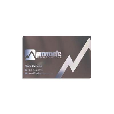 China Public Transport Cheap Custom Recycle PVC Personalized Printing Logo Business Card for sale