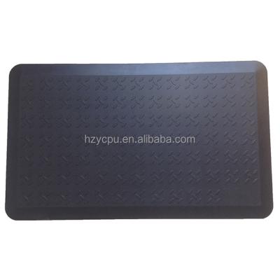 China High density anti-slip PU anti-fatigue mat, kitchen mat, floor mat for sale