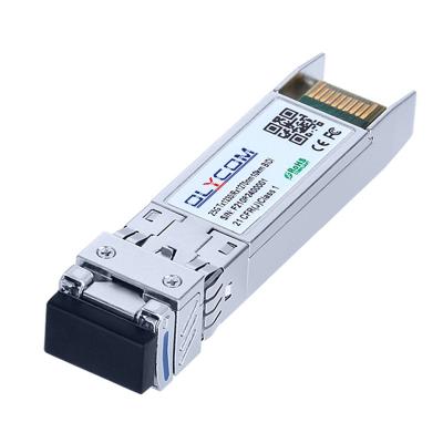 China 25G SFP28 CWDM Transceiver 10Km Single Module Extension Commercial Grade Support OEM for sale