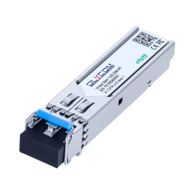 China 1310nm/1550nm Duplex Single Mode Single Fiber 20km 1.25G Fiber SFP Module With DDM for sale